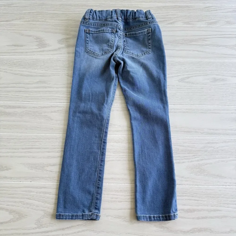 The Children’s Place Girls Skinny Fit Adjustable Waistband Jeans Size 6